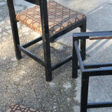 Black and blue chairs by Ulferts Tibro