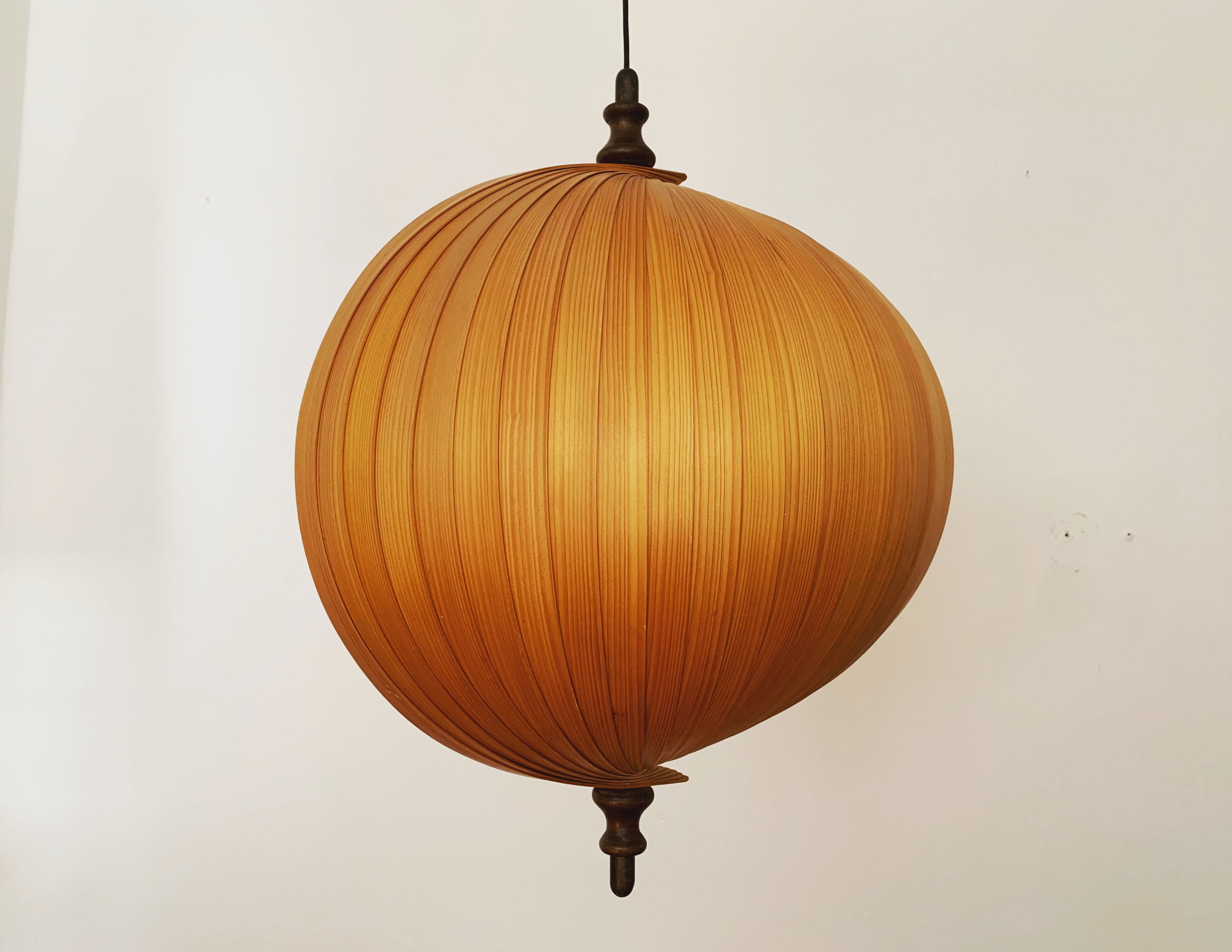 XXL swedish Mid-Century Modern moon pendant lamp