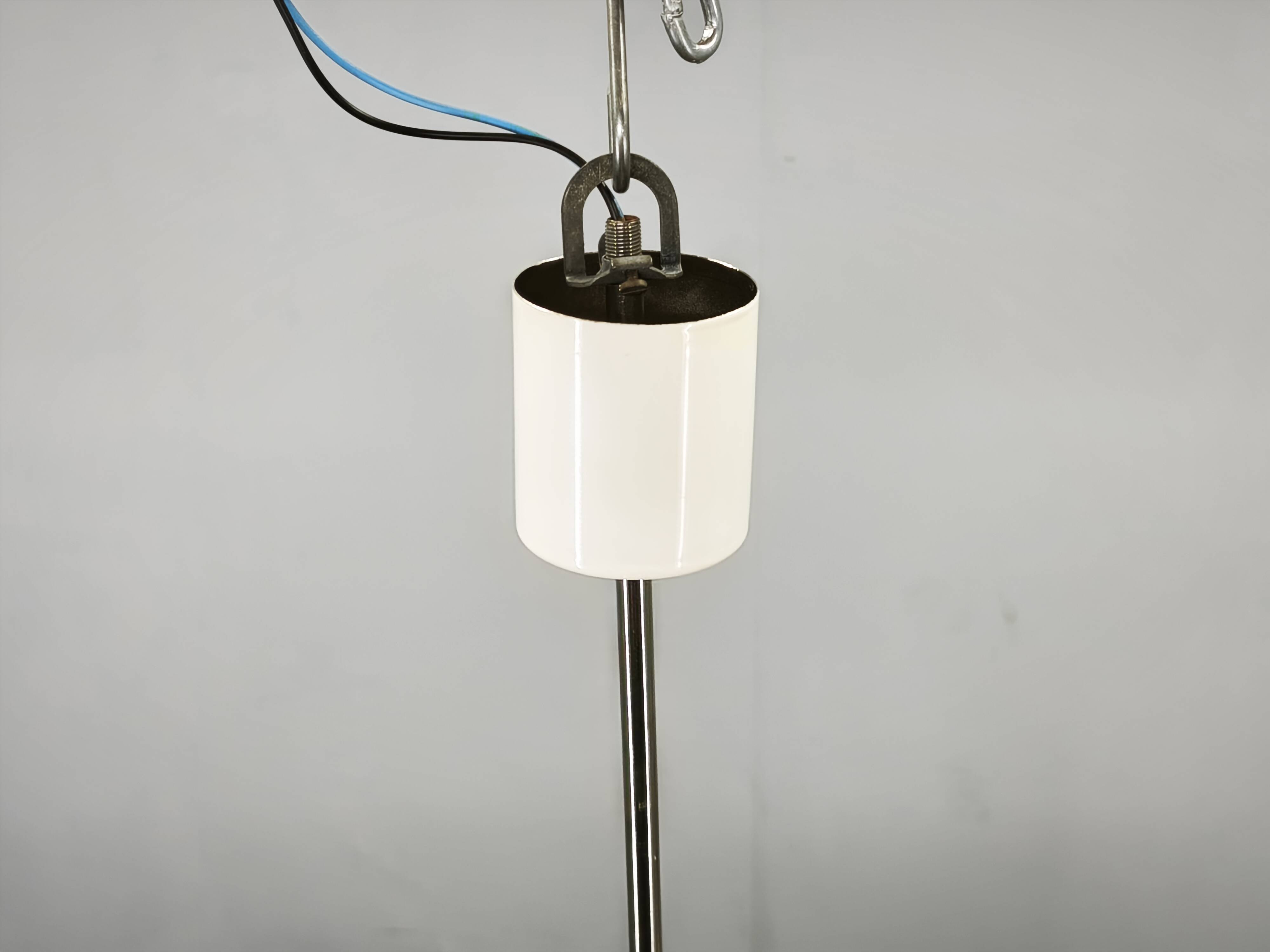 1970s Brutalist Glass Cube Pendant, Kamenický Šenov