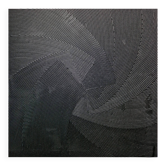Tableau peinture abstraite monochrome minimaliste noir