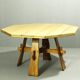 Brutalist Teak Garden Table, 1970s