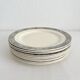 10 flat ironware plates “Lamartine” Salins