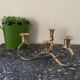 Gilded brass chandelier