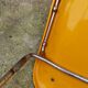 Paire de chaises traineaux Orange