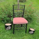 Chaise noir XIXe