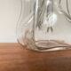 Vintage glass bottle Kluk Kluk Danish from Holmegaard