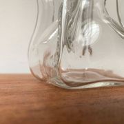 Bouteille vintage en verre Kluk Kluk danoise de Holmegaard