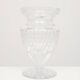 Large Cut Crystal Glass Vase 1960s Belgium