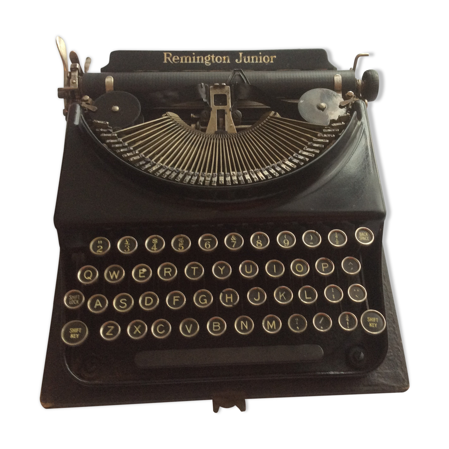 Old Remington Junior portable typewriter