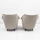 Pair of Ico Parisi MidCentury Modern Italian Armchairs for Ariberto Colombo