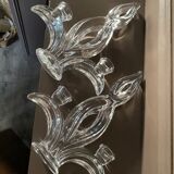 Crystal candle holders