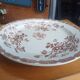 Large vintage round plate Lunéville K&G ironstone