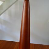 Scandinavian teak table lamp, 1960s