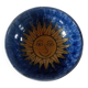Hand Painted Moroccan Large Ceramic Blue Bowl