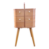 Table de nuit Vintage 1970 Teck