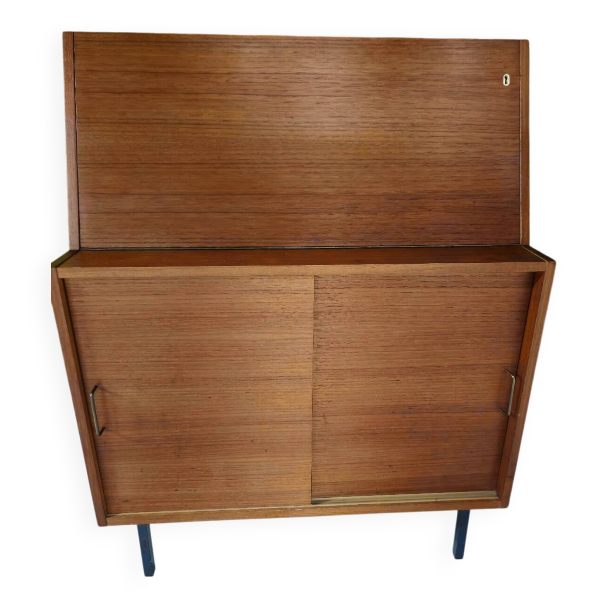 Vintage teak secretary 1970