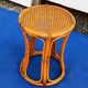 Vintage bamboo stool