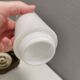 Ceramic bathroom lamp designed by Sigvard Bernadotte for IFÖ Sweden.