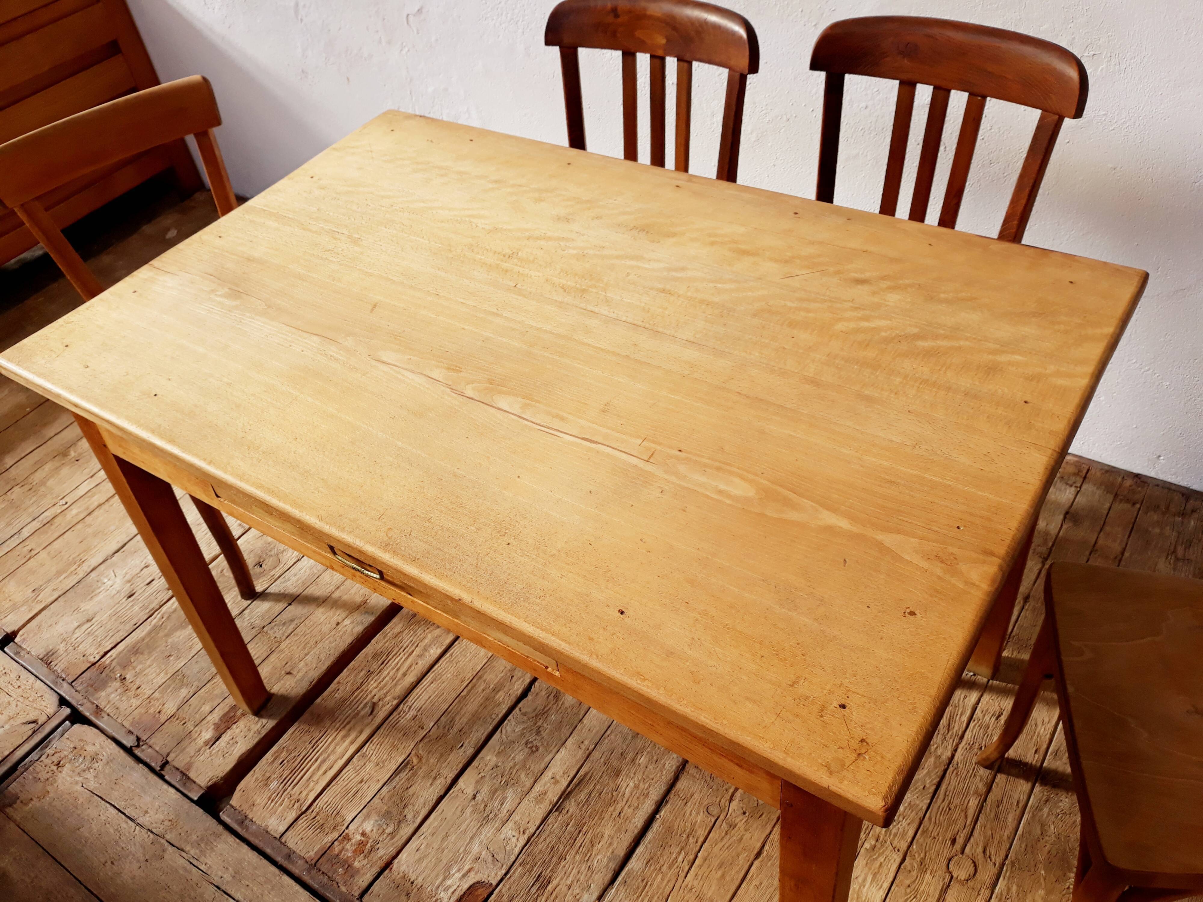 Vintage wooden table