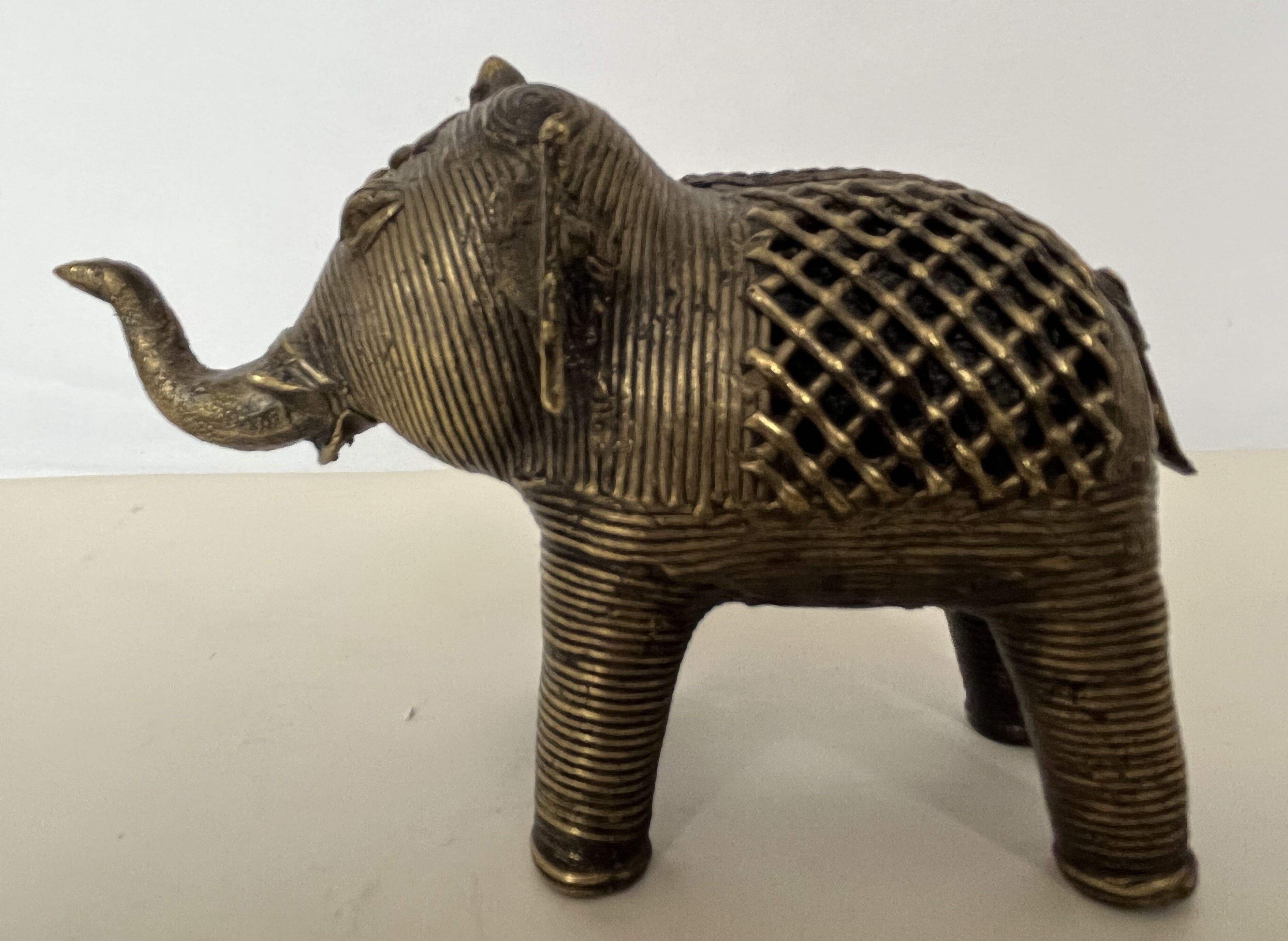 Brass elephant