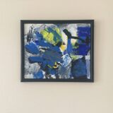 Acrylic painting by nicolas nicolov, born in 1946