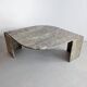Italian Marble Eye Shaped Coffee Table 1970s