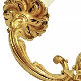 2 anciennes appliques bronze style Louis XVI
