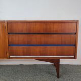 Scandinavian teak enfilade, Danish design, 1960s vintage.