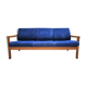 Scandinavian natural wood and fabric sofa, CFC Silkeborg, Denmark