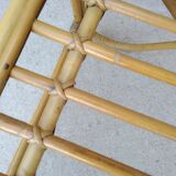 Vintage rattan coffee table