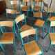 Lot de 13 chaises d'école adulte Mullca