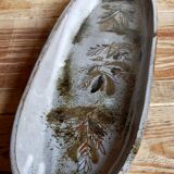60s ceramic potter oval dish