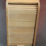 Old card box with drop-down pane