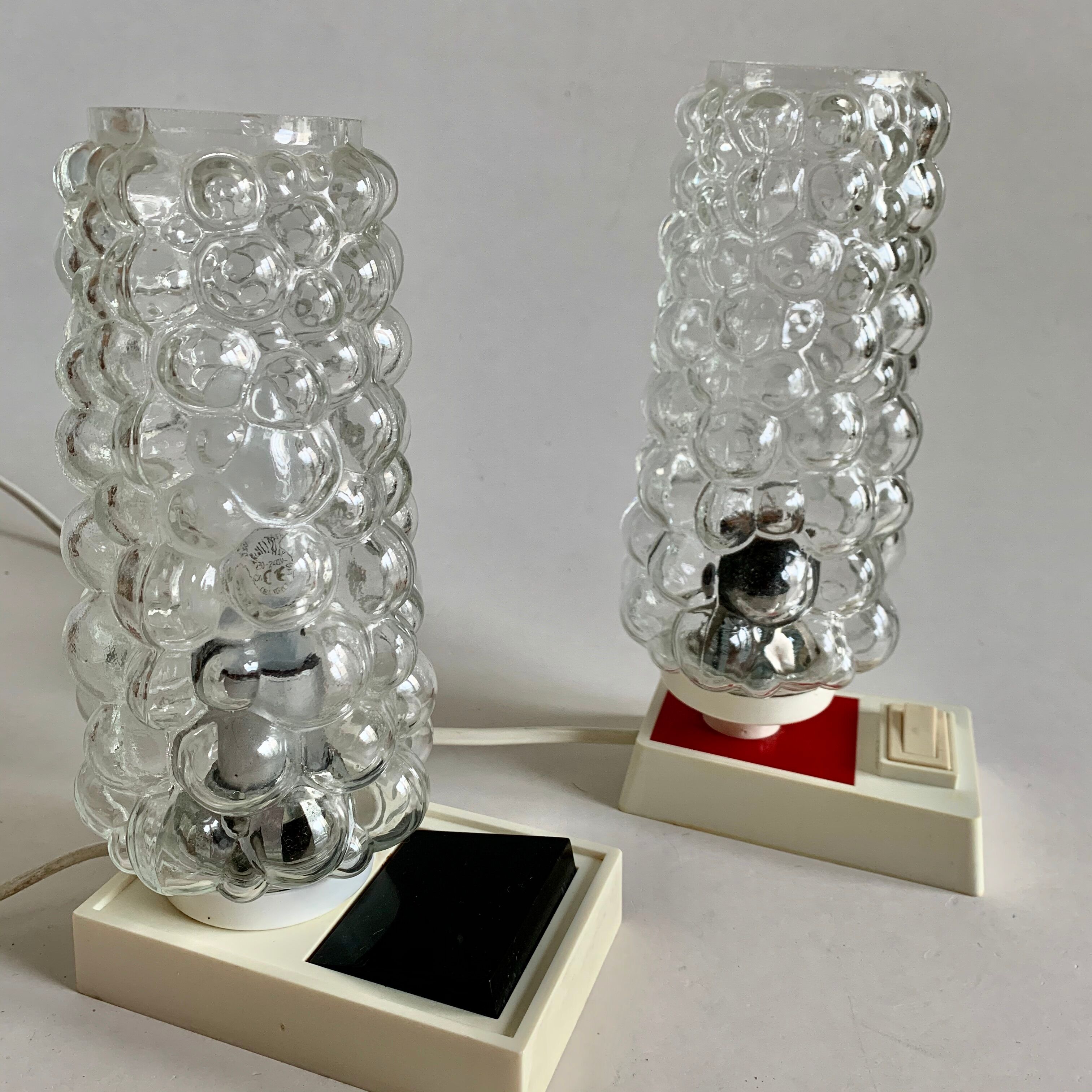 Pair Of Bedside Lamps Germany 1970s