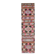 Vintage Turkish Oushak Handmade Wool Cotton Pink Kilim Runner  81x327