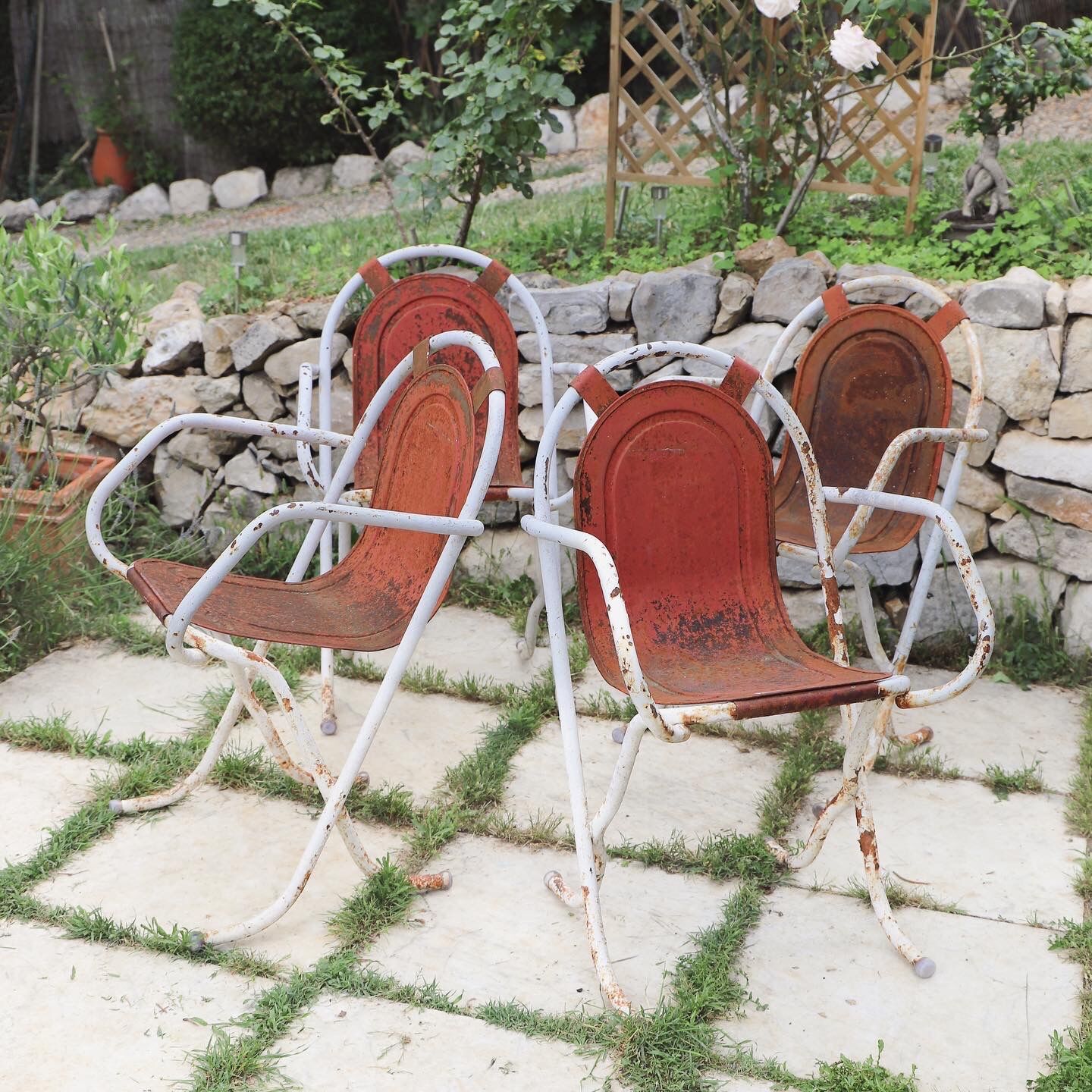 4 chairs "Stak a bye" by Sebel 1940