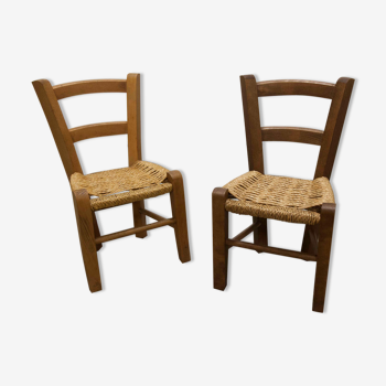 Pair of children's chairs 1960