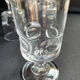 Verres à vin en cristal