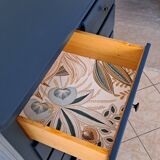 Rød Sødgren blue ganne chest of drawers