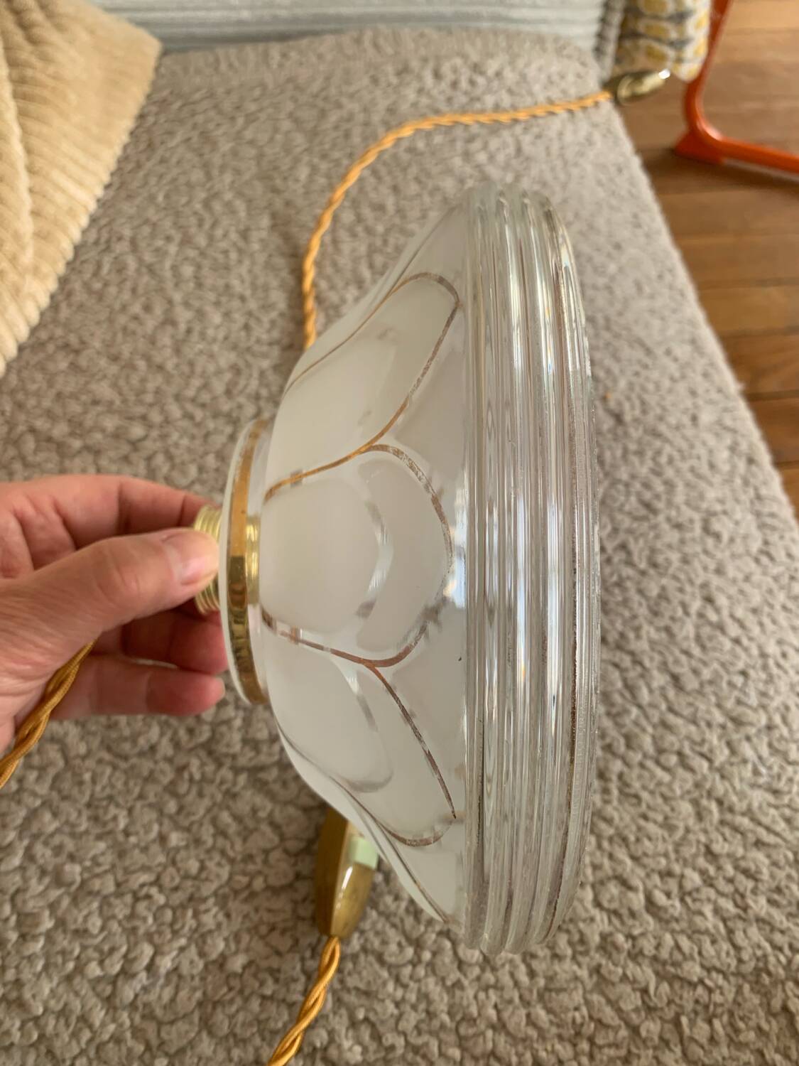 Baladeuse /suspension  vintage années 40