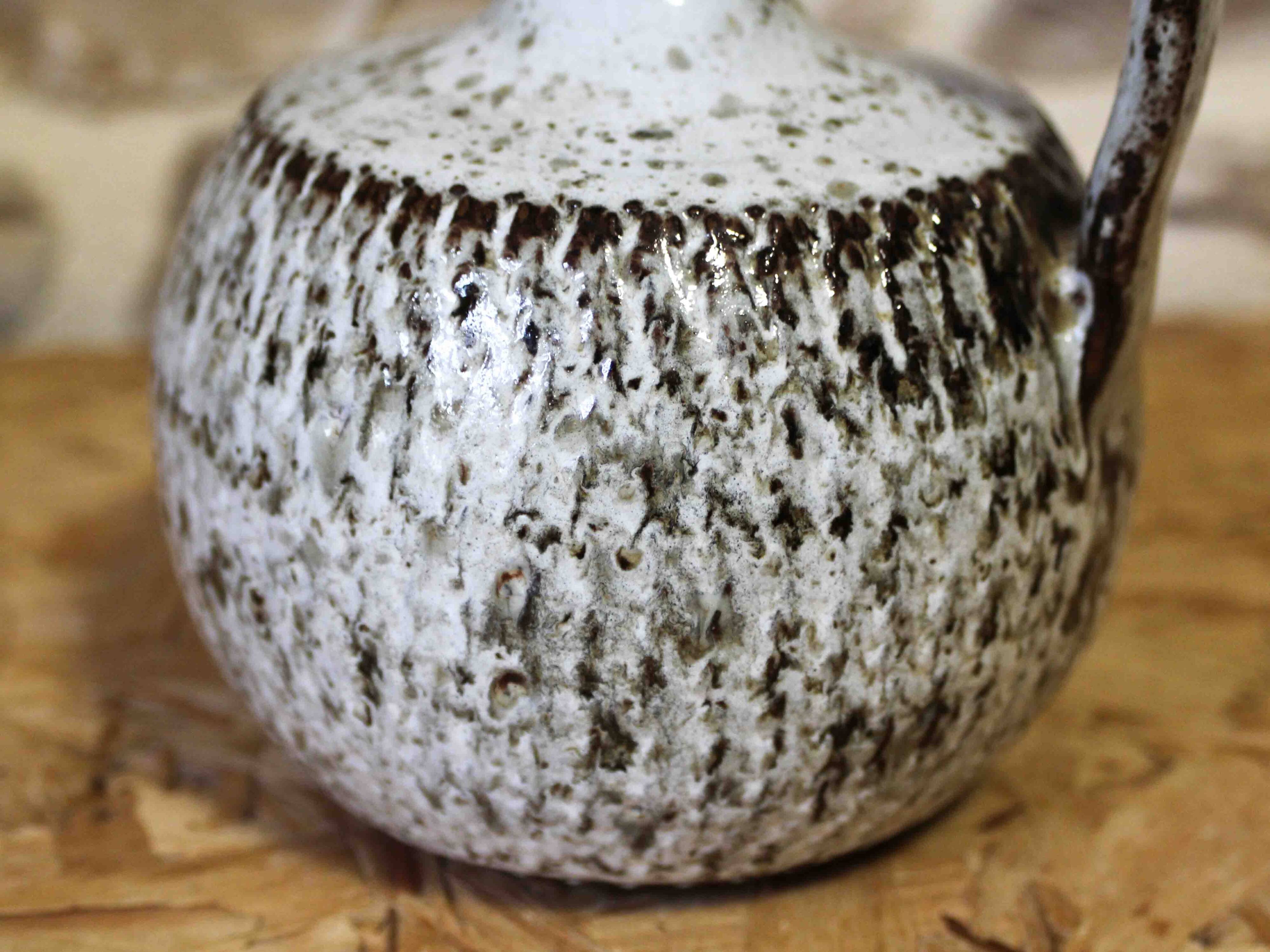 Glazed stoneware jug Alain Granet Vallauris