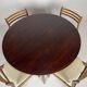 Scandinavian dining table in rosewood from the 1960s.