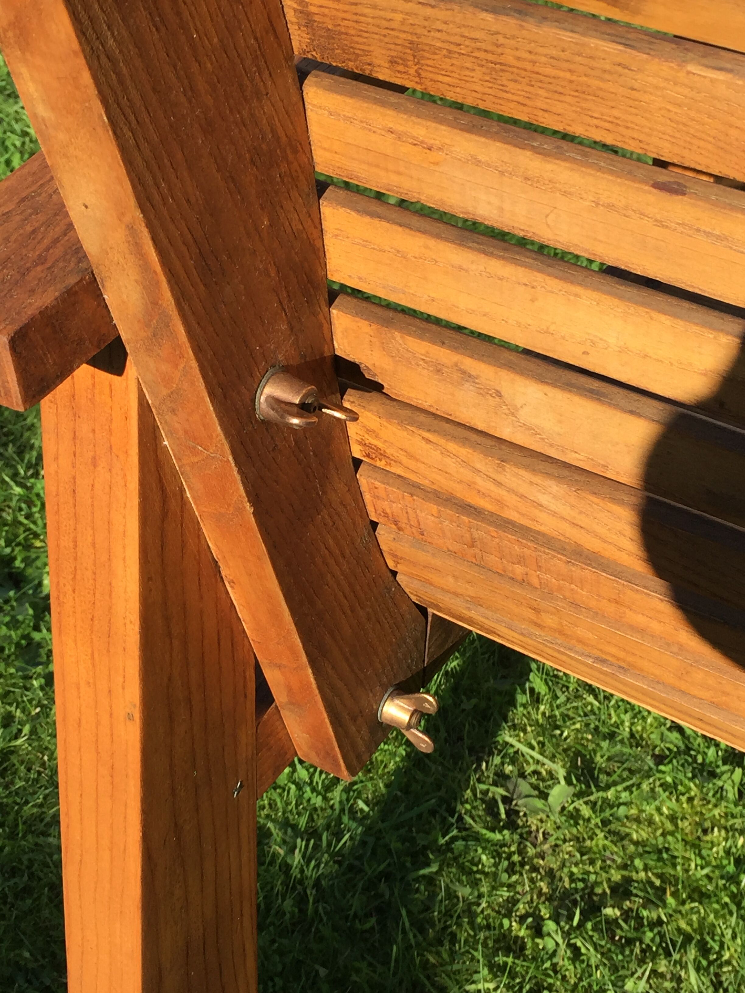 Post-war wooden removable chair
