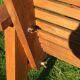 Post-war wooden removable chair
