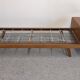 Daybed,  banquette ou lit de repos de style scandinave, France vers 1960