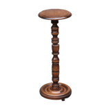 Turned wooden plant stand