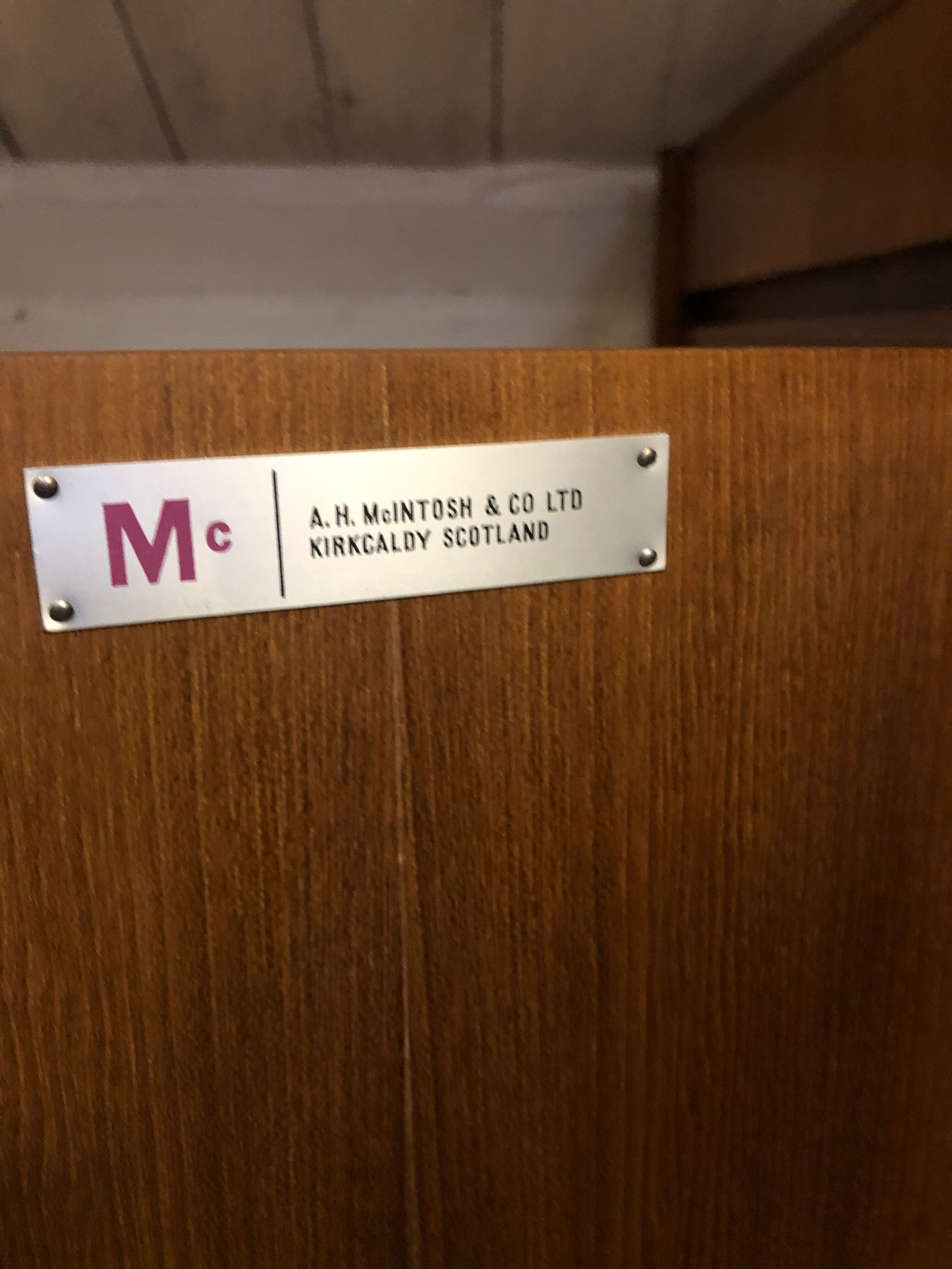 buffet by McIntosh from HA of the 1960s