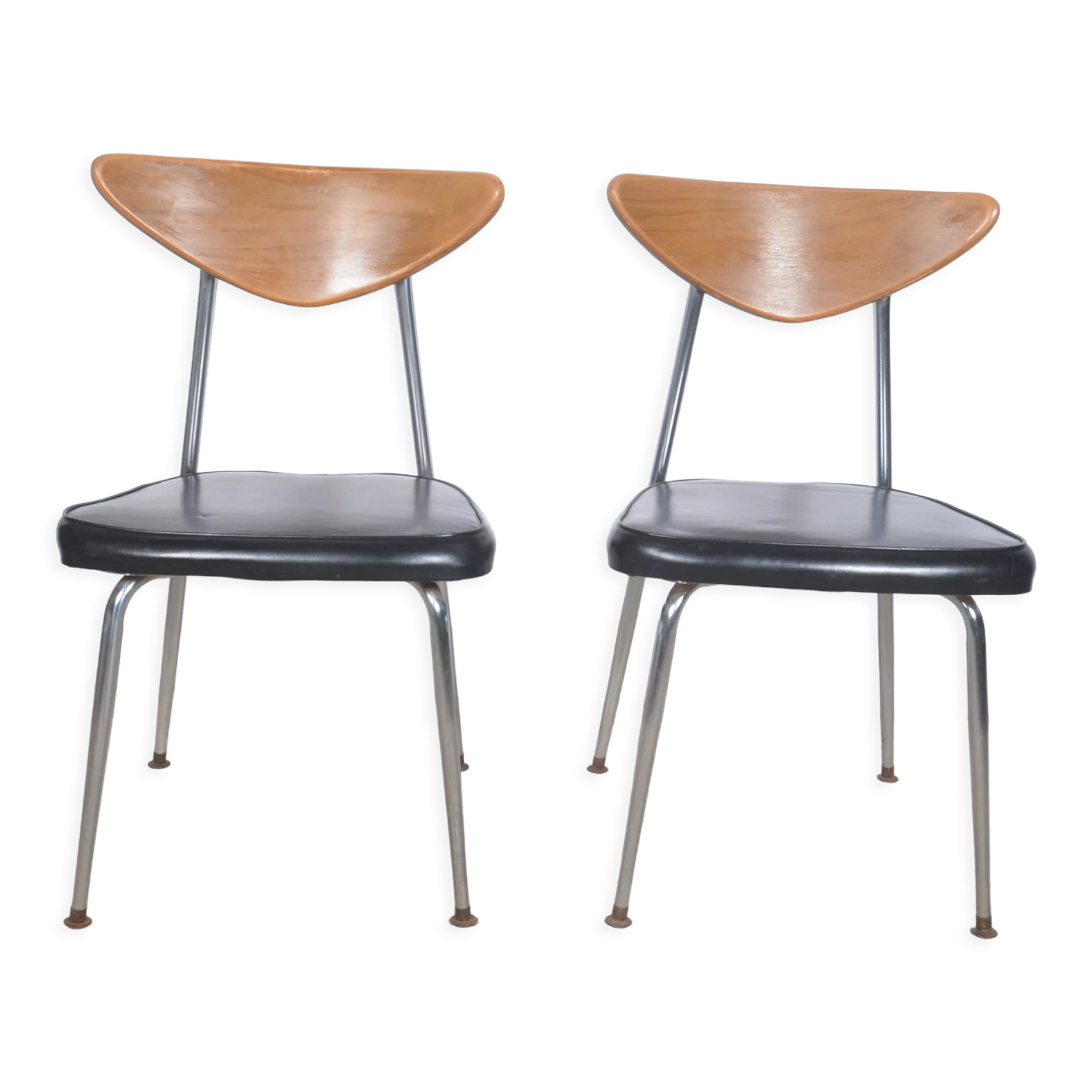 Pair of craft Quebec style chairs