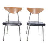 Pair of craft Quebec style chairs