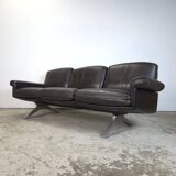 De Sede DS-31 vintage 1960s design leather 3-seater sofa